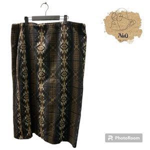 Handmade Tribal Print Skirt 2XL